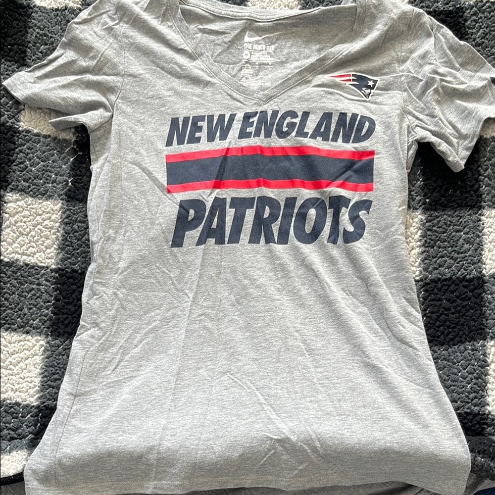 New England Patriots Gray T-Shirt